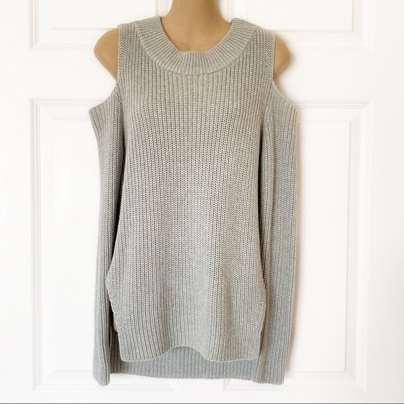 French Connection Sweater Cold Shoulder Cotton - Picture 1 of 5